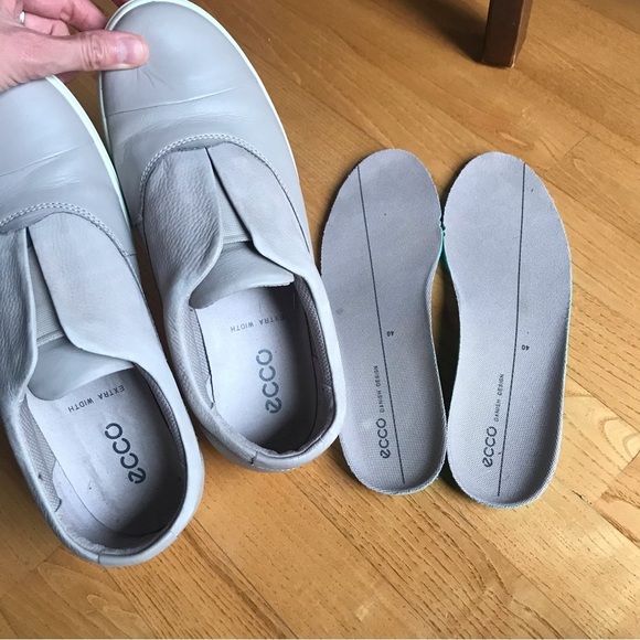 Ecco Soft 7 II Womens Slip-on sneakers taupe beige shoes womens size 9 US Eu 40 - Picture 10 of 14